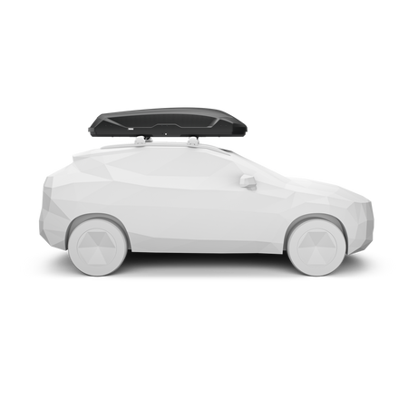 Box dachowy Thule Pulse 2 XL 500 l – czarny matowy