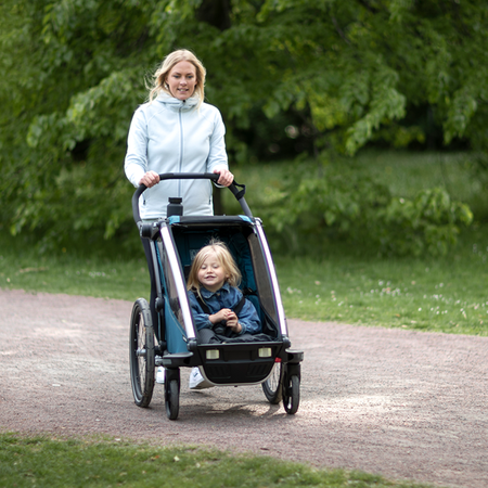 Przyczepa rowerowa multisport/wózek dziecięcy do roweru Thule Chariot Cross Double - dwuosobowy