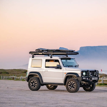 Zestaw wyprawowy Alu-Cab LT-50 Adventurer – kompletny system z namiotem dachowym