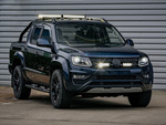 Zestaw lamp LED do grilla Lazer Lamps 2 × Triple-R 750 Beacon — Volkswagen Amarok V6 (2016–2021)