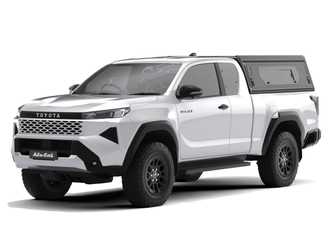 Hardtop Alu-Cab Contour – Toyota Hilux Travo 2026+ Extra Cab, z oknami bocznymi