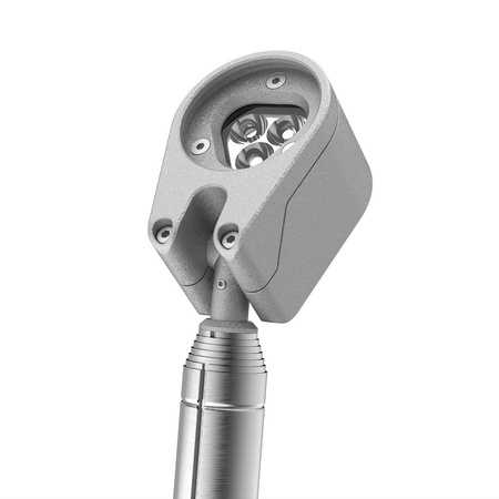 Teleskopowa lampa kempingowa LED OuTask TD-2 1500 lm – srebrna