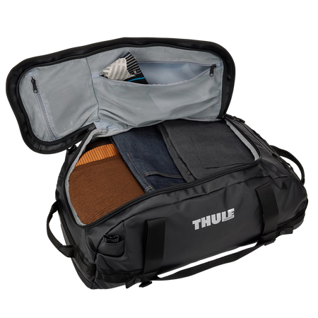 Torba podróżna Thule Chasm 40 l typu 2 w 1 – torba / plecak – czarna