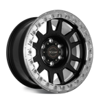 Felga aluminiowa Evo Corse Dakar BL Forged 9x17" do off-roadu i rajdów terenowych - czarna matowa - Toyota
