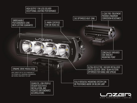 Listwa świetlna LED Lazer ST4 Evolution