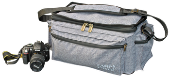 Torba fotograficzna Camp Cover Camera Bag — kolor jasnoszary