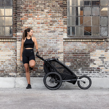 Zestaw do podwójnej przyczepki sportowej Thule Chariot Jogging Kit 2 Double