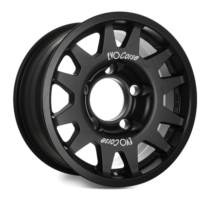 Felga aluminiowa Evo Corse DakarZero 8x16" do off-roadu i rajdów terenowych - czarna matowa - Toyota