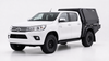 AluBlack Platforma ładunkowa z zabudową 3/4 do Toyota Hilux 2016+ z podwójną kabiną