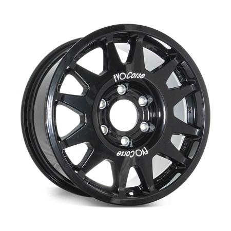 Felga aluminiowa Evo Corse DakarZero 8x17" do off-roadu i rajdów terenowych - czarna z połyskiem - Toyota