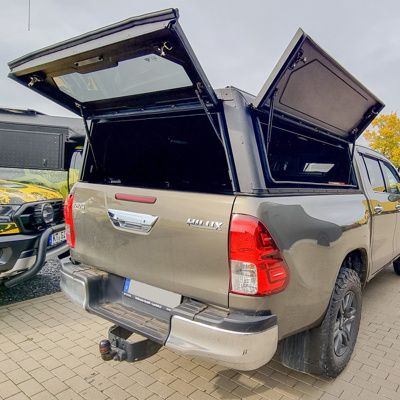 Zabudowa Alu-Cab Hardtop Canopy "Contour" Toyota Hilux Revo 2016+ Double Cab