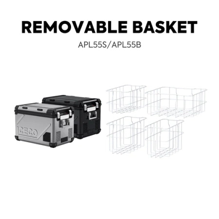 Lodówka kompresorowa ICECO APL55 55 l 12/24 V Dual Zone – czarna
