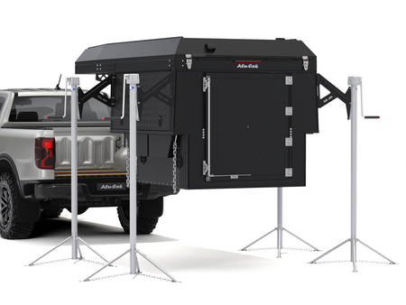 Zestaw mocowań podpór Alu-Cab Drive-Off do ModCAP i Canopy Camper