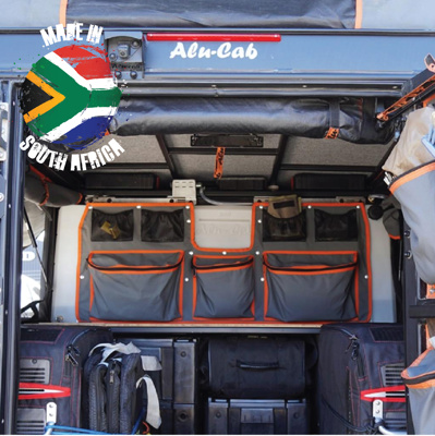 Organizer Alu-Cab na zbiornik wodny w Canopy Camper