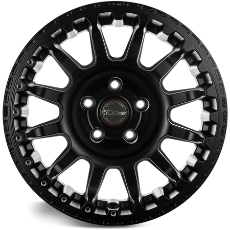 Felga aluminiowa Evo Corse Atlas NK 8x17" do off-roadu i rajdów terenowych - biała - Toyota