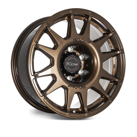 Felga aluminiowa Evo Corse DakarZero 8.5x18" do off-roadu i rajdów terenowych - brązowa z połyskiem - Lexus, Toyota