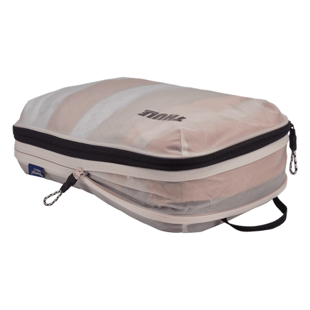 Półprzezroczysty pokrowiec Thule Compression Packing Cube – biały, średni