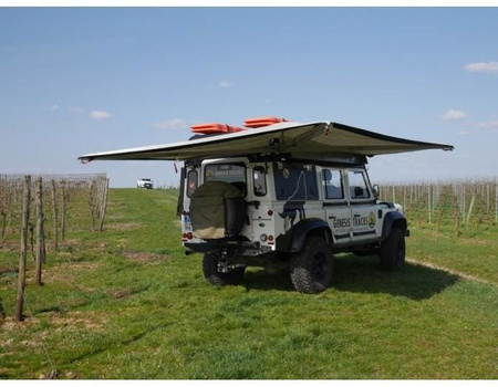 Zadaszenie Alu-Cab Shadow Awning 270° na prawą stronę - 260 cm
