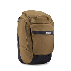 Hybrydowa sakwa rowerowa i plecak Thule Paramount 26 l – brązowa nutria