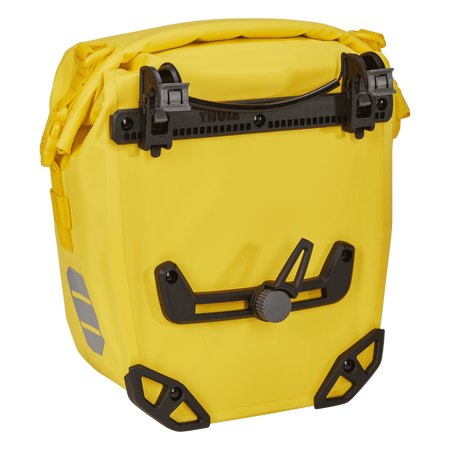 Sakwy rowerowe Thule Shield 2 × 13 l – żółte