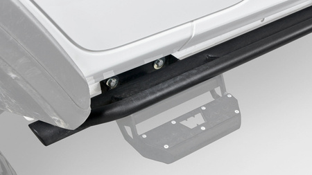 Progi ochronne WARN Rock Sliders 102740 do Jeep Wrangler JL 4D (2018–2026) — para