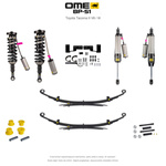Zestaw zawieszenia OME BP-51 – Toyota Tacoma II V6 / III 2005–2023, 50 mm, regulacja tłumienia, bez stałego obciążenia tyłu