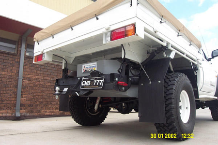 Zbiornik paliwa Long Ranger 145L Nissan Patrol Y61 LWB Benzyna – stalowy zamiennik głównego zbiornika – TR45P