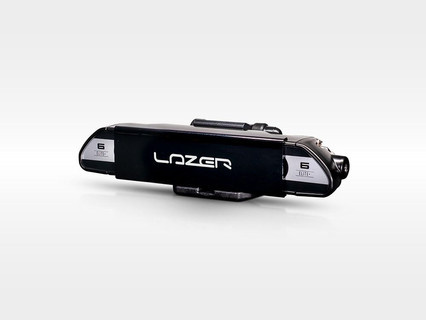 Osłona soczewki Lazer Lamps Linear — czarna, Snap-fit