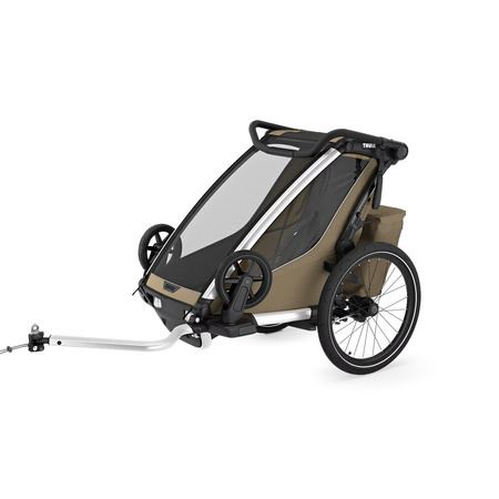 Przyczepka rowerowa dla dziecka Thule Chariot Cross 2 Single – khaki