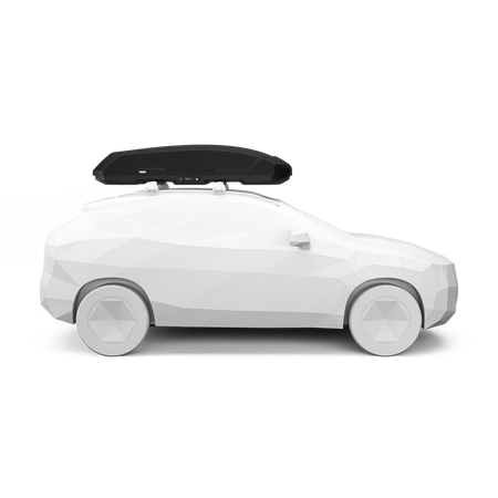 Box dachowy Thule Force 3 XL – czarny matowy