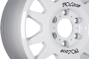 Felga aluminiowa Evo Corse DakarZero 8x17" do off-roadu i rajdów terenowych - biała - Toyota