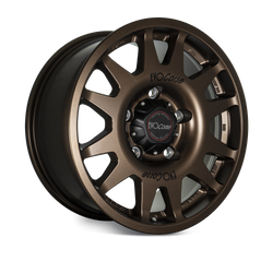 Felga aluminiowa Evo Corse DakarZero 8x17" do off-roadu i rajdów terenowych - brązowa matowa - Toyota
