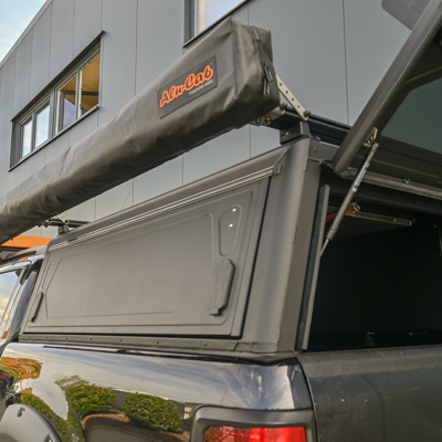 Hardtop Alu-Cab Contour – Ford Ranger T6 2012–2022 Double Cab, bez okien bocznych