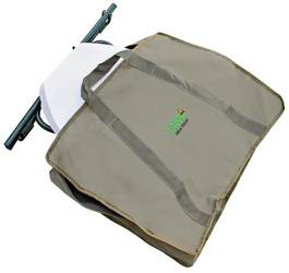 Torba na składaną toaletę turystyczną Camp Cover — kolor khaki