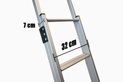 Drabinka do namiotu dachowego James Baroud 246 cm