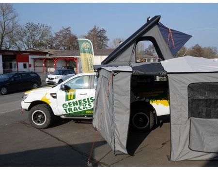 Ściany do markizy Alu-Cab Shadow Awning 270° – prawa strona