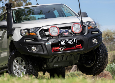 Zestaw osłon podwozia ARB Ford Ranger (2015-2022) Ford Raptor (2018-2022) - kompatybilne z uchwytem do szarpania - UP002BL002