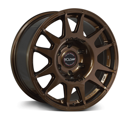 Felga aluminiowa Evo Corse DakarZero 8.5x18" do off-roadu i rajdów terenowych - brązowa z połyskiem - Ford, Mazda, Volkswagen