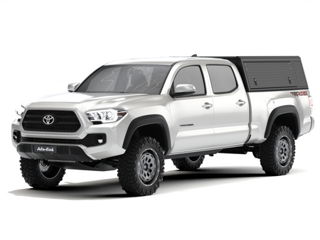 Hardtop Alu-Cab Guard – Toyota Tacoma III 2016–2023 Double Cab Long Bed 6 ft, blacha ryflowana