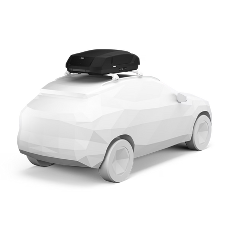 Box dachowy Thule Force 3 S – czarny matowy
