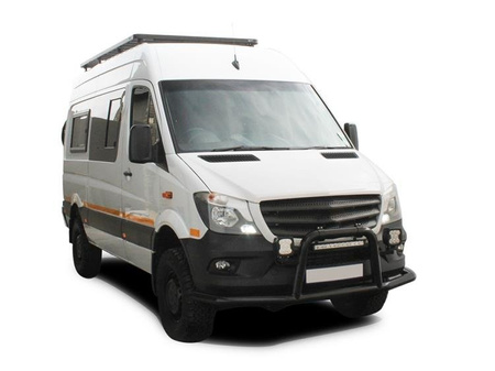 Wysoki bagażnik dachowy Front Runner Slimline II Tall do Volkswagena Craftera z szynami OEM