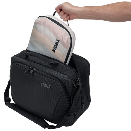Półprzezroczysty pokrowiec Thule Compression Packing Cube - biały, średni