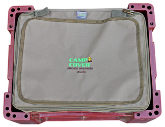 Organizer kuchenny do skrzynki Camp Cover — kolor khaki