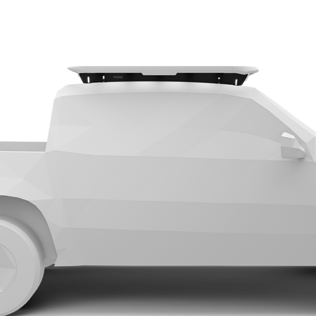 Mocowania szynowe Thule Caprock Rail Mount – Isuzu D-Max Crew Cab Pickup, 2020 & Mazda BT-50 Dual Cab Pickup, 2020