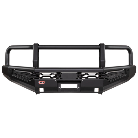 Stalowy zderzak ARB Summit MKII do Toyota Hilux GR Sport (2024) - kompatybilny z wyciągarką, czarny mat