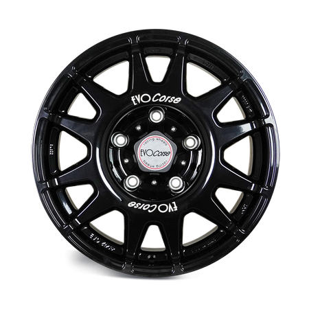 Felga aluminiowa Evo Corse DakarSuperZero 8.5x17" do off-roadu i rajdów terenowych - czarna z połyskiem - Lexus, Toyota