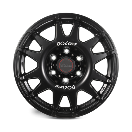 Felga aluminiowa Evo Corse DakarSuperZero 8.5x17" do off-roadu i rajdów terenowych - czarna matowa - Lexus, Toyota
