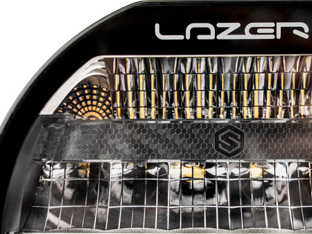 Okrągła lampa LED Lazer Lamps Sentinel 9″ Elite — czarna