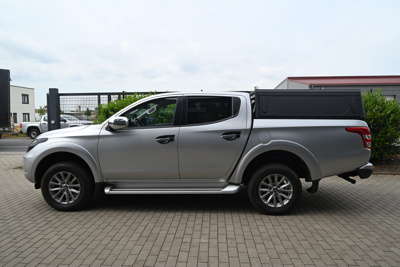 Hardtop Alu-Cab Contour – Mitsubishi L200 2016–2023 Double Cab, bez okien bocznych