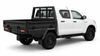 AluBlack Platforma ładunkowa z opuszczanymi burtami do Toyota Hilux 2016+ z podwójną kabiną